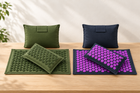 Two separate Lotus Sets: Army Green and Purple; two sets must be purchased